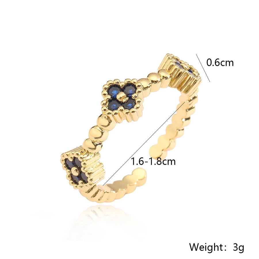 18K Gold Geometric Ring