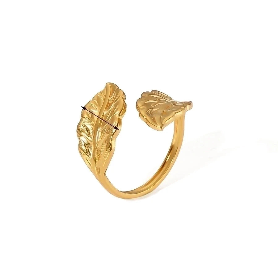 Geometric Open Ring - 18K Gold