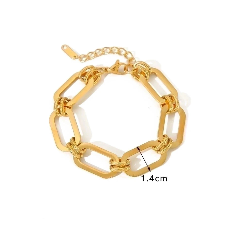 18K Gold Plated Stainless Steel Bracelet