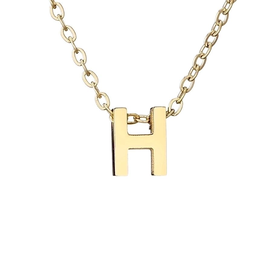 Stylish Letter Plating Necklace