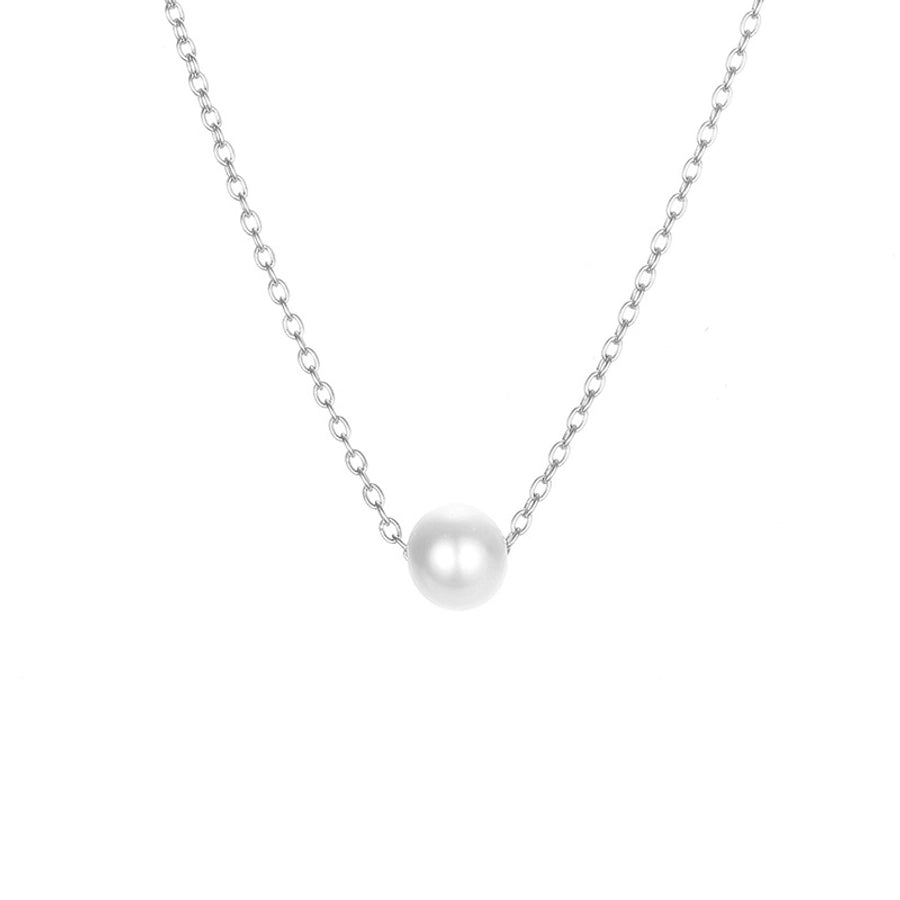 Elegant Pearl Pendant Necklace