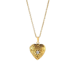 Load image into Gallery viewer, Heart Crystal Couple Necklace
