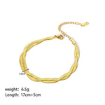 Load image into Gallery viewer, 18K Gold Plated Geometric Bracelet
