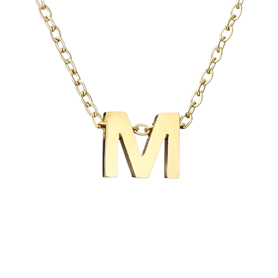 Stylish Letter Plating Necklace