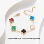 Load image into Gallery viewer, Four Leaf Clover Bracelet
